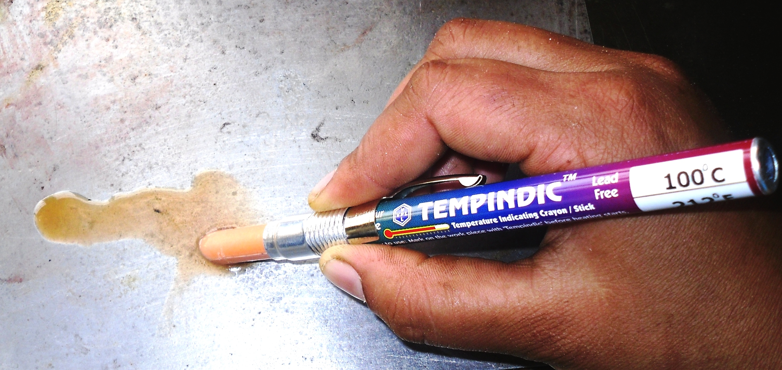 temperature indicator crayons