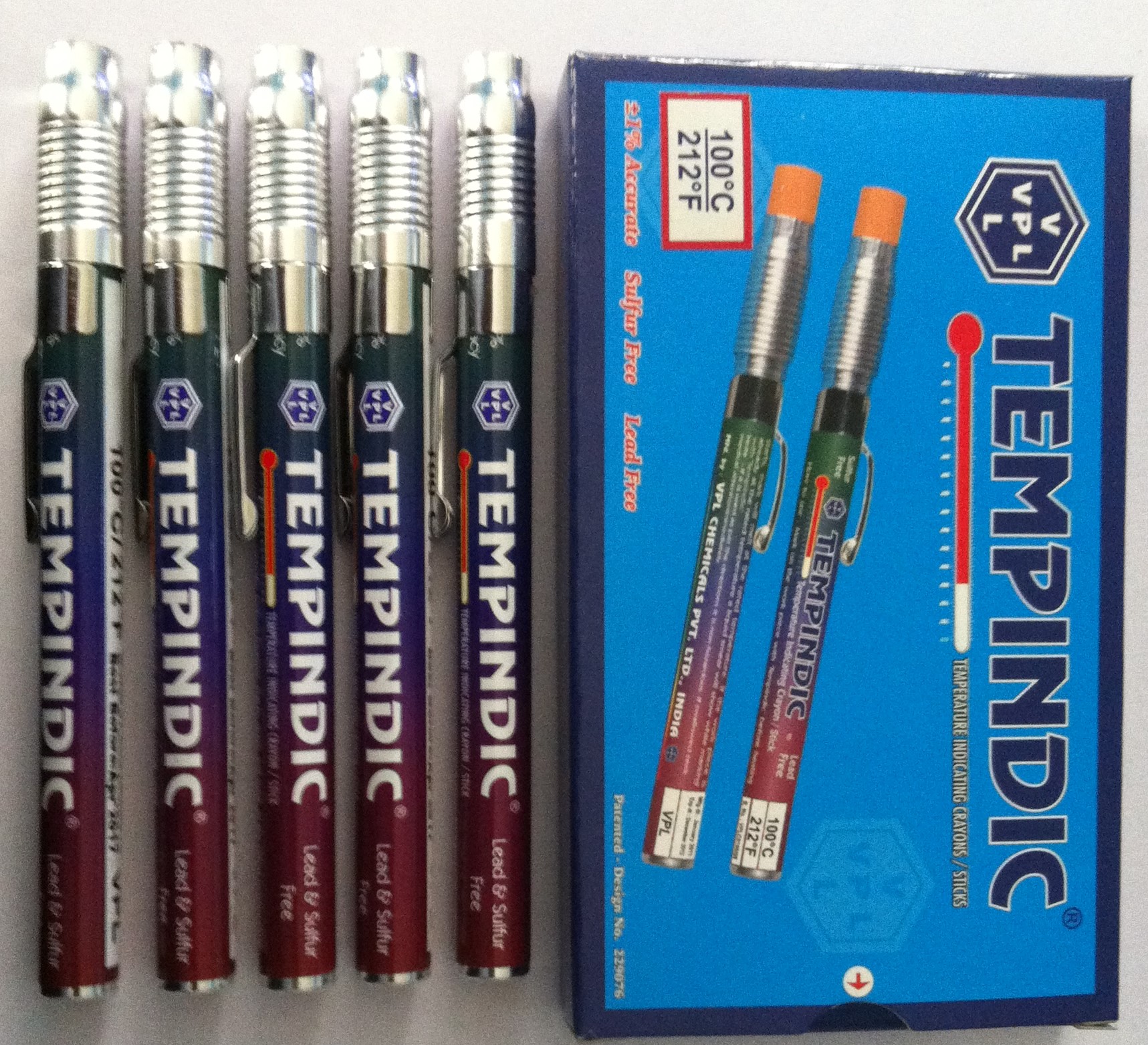 tempilstik temperature indicators